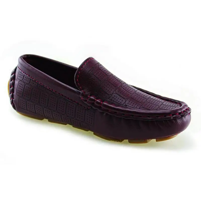 JABASIC Brand Girls &amp Boys School Shoes 2018 New Slip-on Loafers Flat Casual Pu Leather Dress Black Schoenen | Детская одежда и