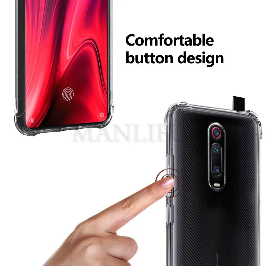 Прозрачный Силиконовый ТПУ чехол для Xiaomi Mi 9T Pro Redmi K20 защитный телефона |