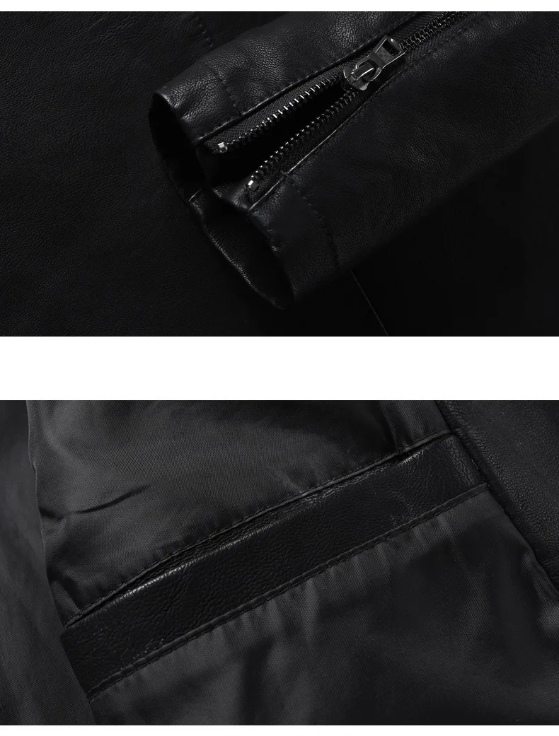 MFERLIER, мужские Куртки из искусственной кожи, большие размеры, 6XL, 7XL, 8XL, на молнии, зима, осень, повседневные, мотоциклетные, черные, коричневые, ПУ куртки, пальто