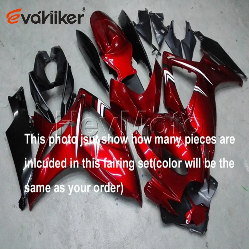 

Full fairing kits for GSXR600750 2006 2007 K6 GSXR600 06 07 ABS plastic bodywork kit motorcycle fairings Unpainted fairing
