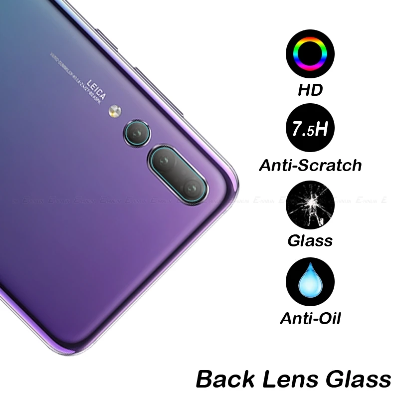 Защитное стекло 9H для задней камеры закаленное Huawei Honor Note Mate 20 Lite Pro P20 Nova 4 4e 3 3I