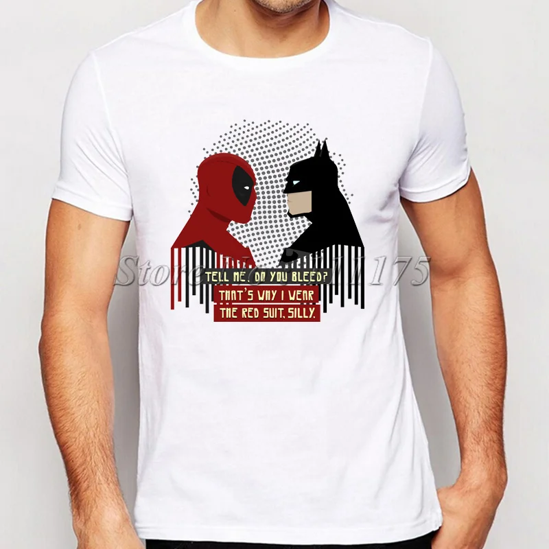 Мужская футболка с принтом Do You Bleed модная Дэдпул дизайн 2019|fashion tees|designer t shirtfashion shirt