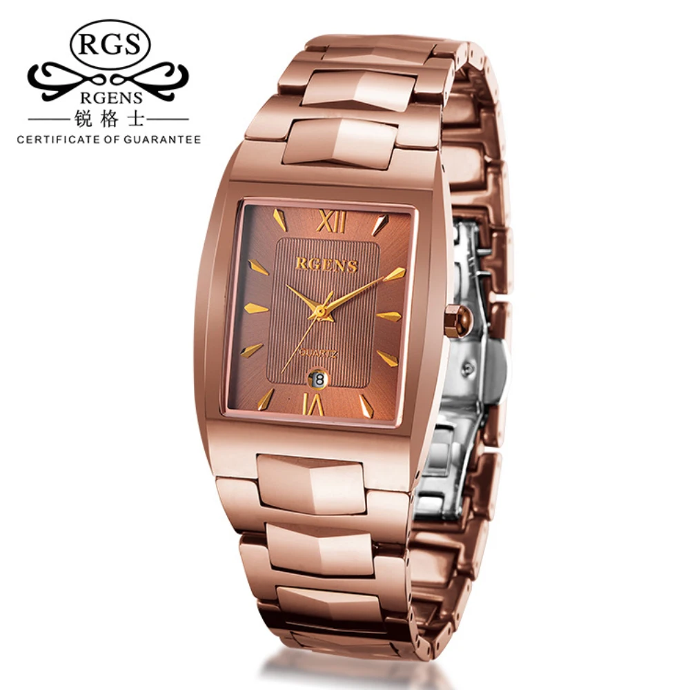 Новинка 2017! Часы наручные мужские кварцевые брендовые роскошные стальные модные