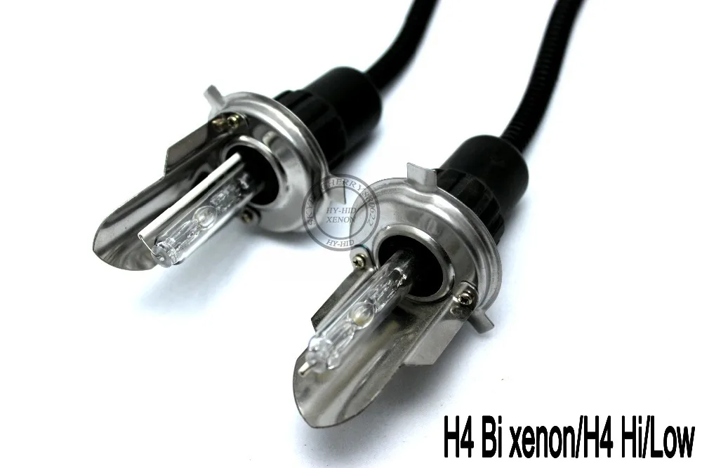 Free Shipping12V 55w H4 Bi Xenon Hi/Low Brightness Kit HID Conversion 6000K 4300K 10000K Car Headlight Gift One St Icker | Автомобили и