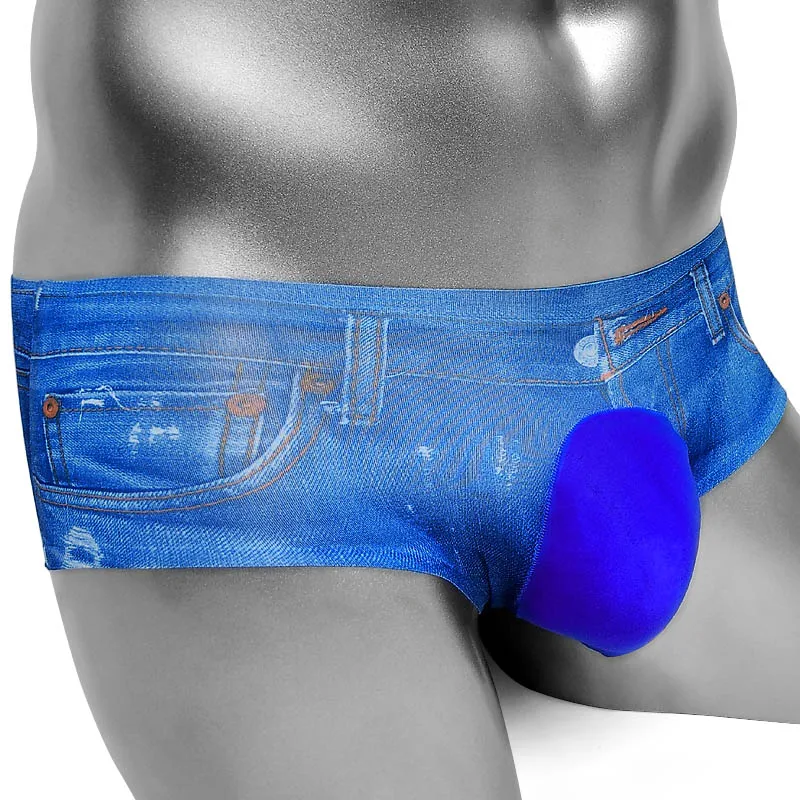 Мужские трусы с низкой посадкой Sissy Pouch эластичные карманом для пениса
