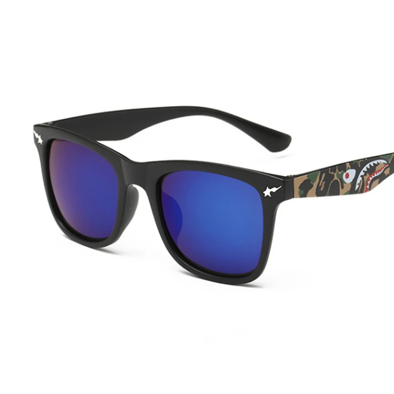 Новые модные камуфляжные квадратные оправа ослепительные цветные