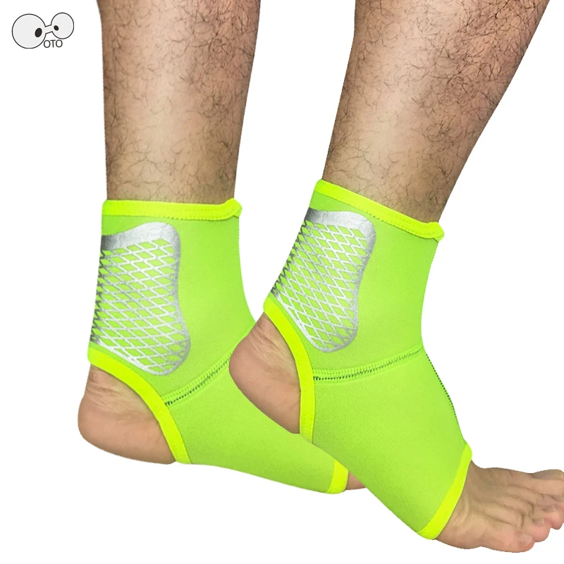 2 шт./пара неопрена стрейч Спорт безопасный с поддержкой лодыжки тренажерный зал