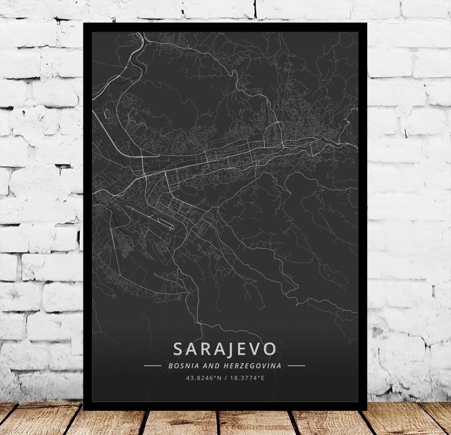 Плакат Sarajevo Босния|Рисование и каллиграфия| |