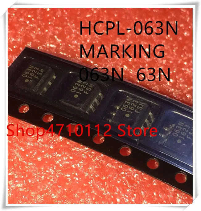 Новинка 10 шт./лот HCPL 063N 000E MARKING 63N SOP 8 IC|Аксессуары для батарей и ЗУ| |