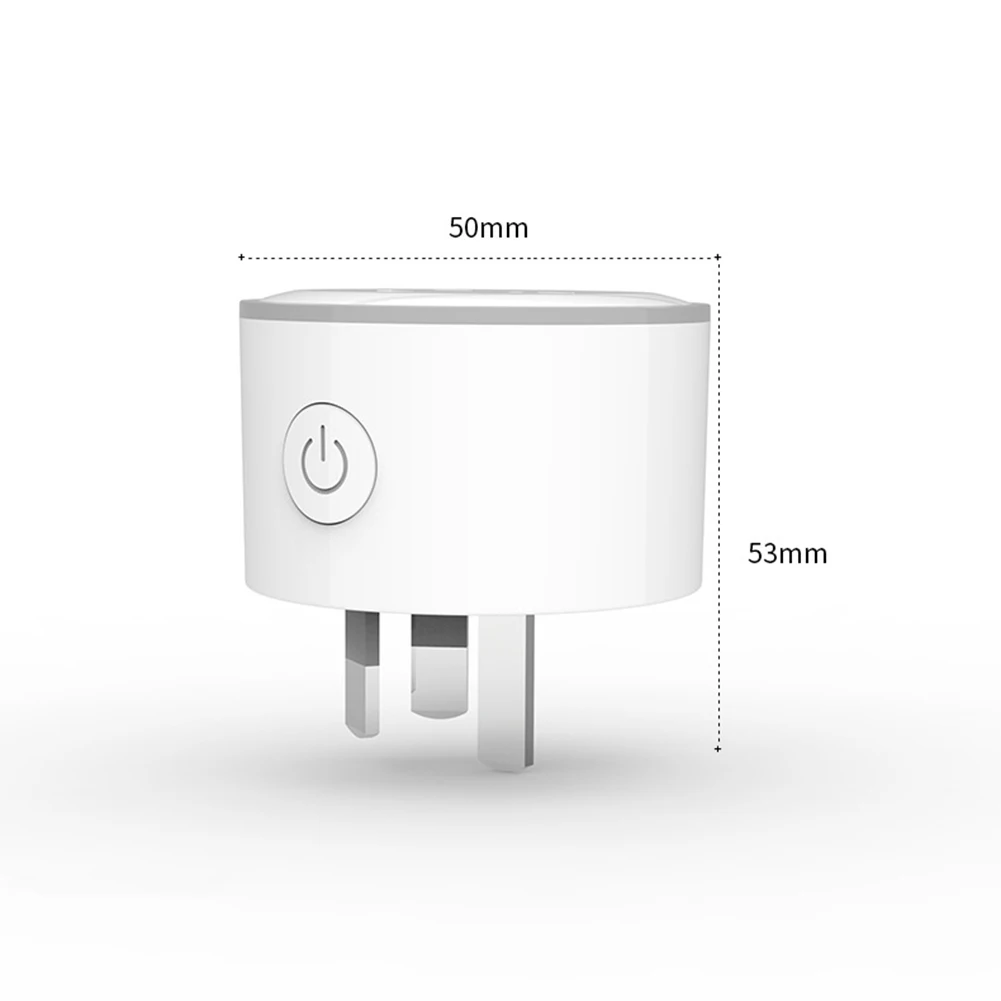 Умная розетка Wi-Fi умная розетка монитор питания EU US AU UK розетка работает с Google Home Mini Alexa IFTTT умные домашние розетки
