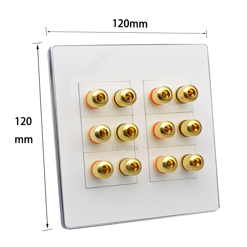 Бананная звуковая коробка с 12 портами настенная панель динамика 120 мм система Hi Fi