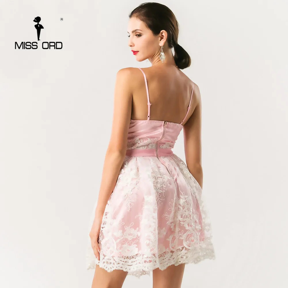 Платье Missord с треугольным вырезом кружевное без рукавов FT4367 2020|halter dress|dresses free