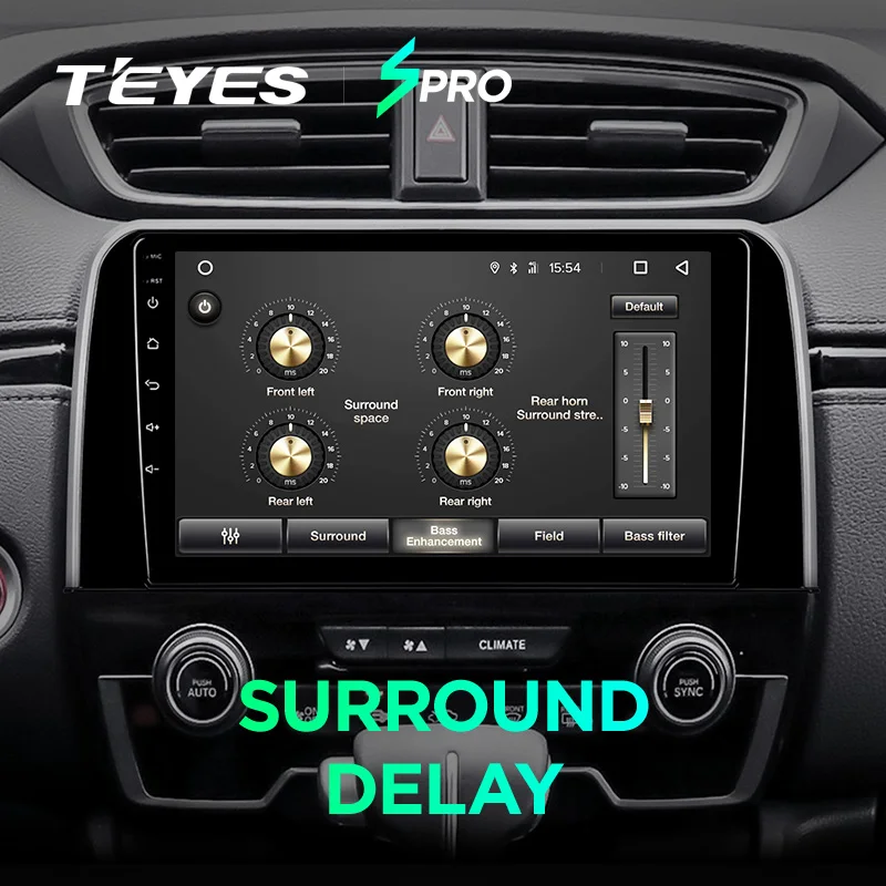 TEYES SPRO Штатная магнитола для Хонда ЦРВ ЦР-В 5 Honda CRV CR-V 5 RT RW Android 8.1, до 8-ЯДЕР, до 4+ 64ГБ 32EQ+ DSP 2DIN автомагнитола 2 DIN DVD GPS мультимедиа автомобиля головное устройство