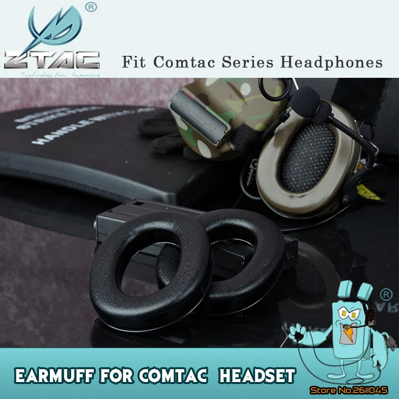 Z tac Peltor Comtac тактическая гарнитура наушники подходящие для Series II III из губки