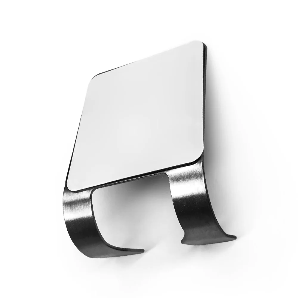 Вешалка для бритвы из нержавеющей стали 2 шт. держатель мужской полка бритья 304