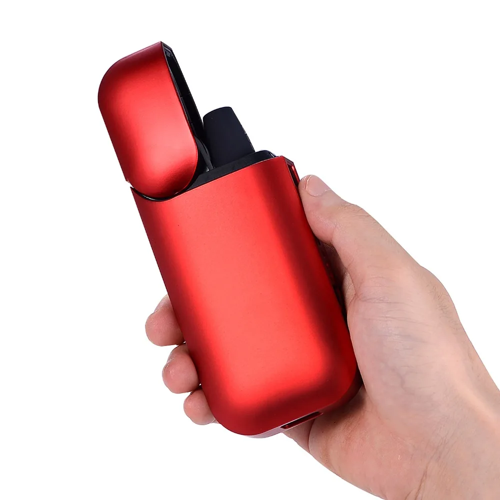 Модный черный, красный, серебристый чехол из поликарбоната для IQOS 2,4 Plus II III электронная сигарета для IQOS полный защитный чехол