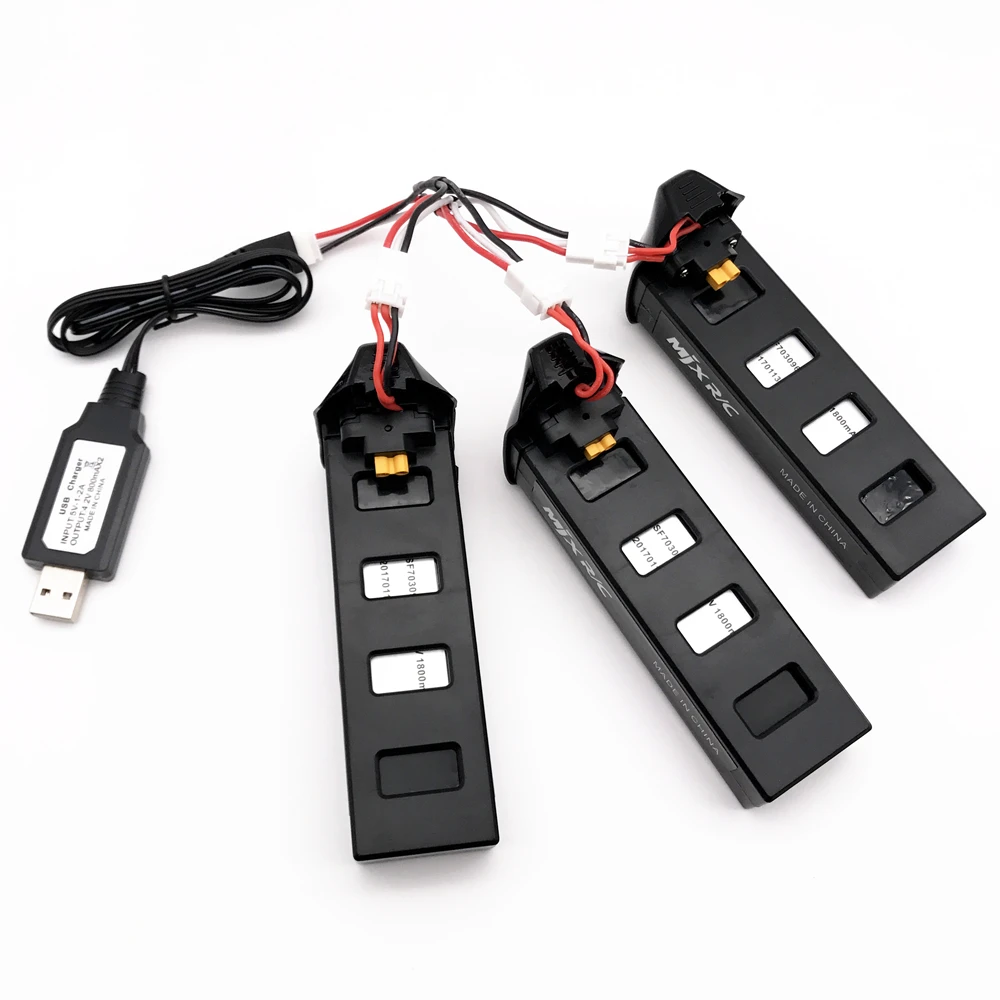 Новая версия оригинальный MJX Bugs 2 B2W B2C RC вертолет батарея 7 4 V 1800 Mah Li po Дрон запасные