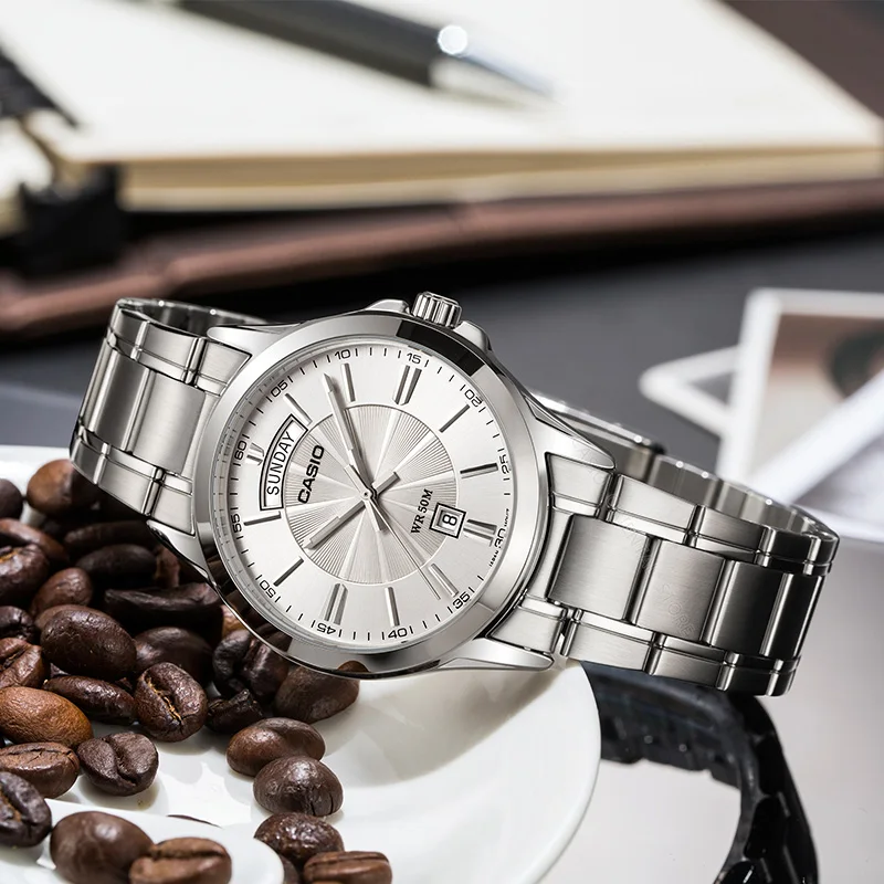 Casio Watch Бесплатная Доставка 2017 MTP-1381D-1A Мода Повседневная Водонепроницаемый relogio