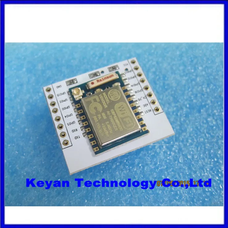 Последовательный модуль Wi-Fi ESP8266 + плата адаптера полный вывод порта IO (вы можете
