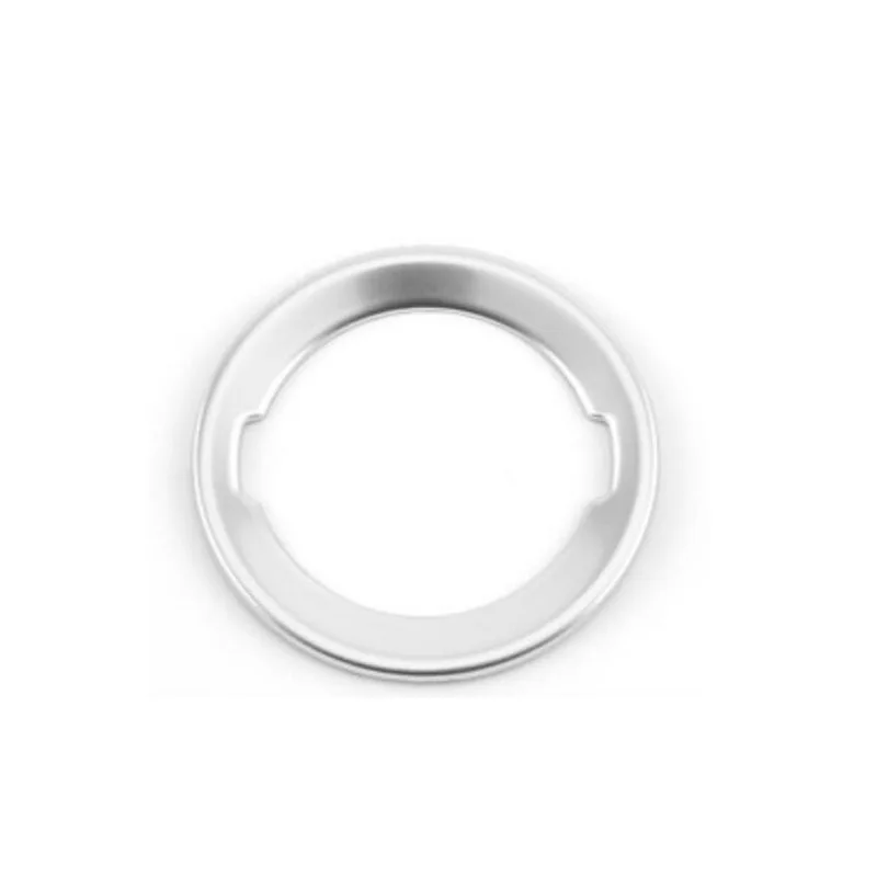 1 pcs metal silver Tonlinker интерьер руля рулевая панель крышка стикеры для Nissan ALTIMA стайлинга автомобилей 1/2 шт. нержавеющая сталь крышка - Название цвета: 1 pcs metal silver
