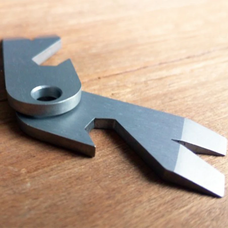 Титана сплав EDC Мини лома Кемпинг оборудование легкий и очень маленький занимает