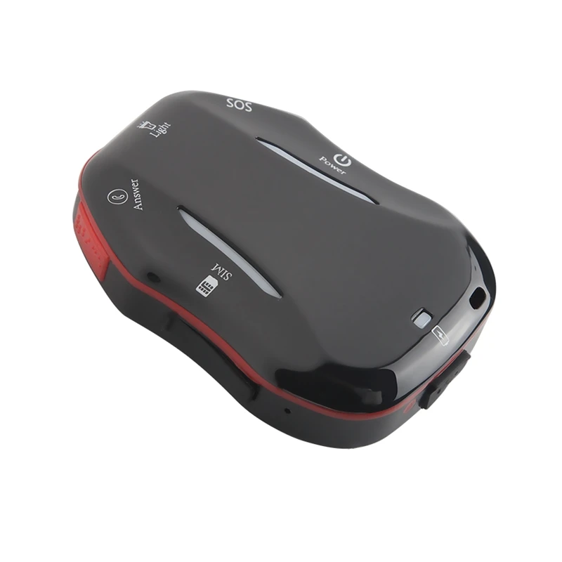 Автомобильный GPS-трекер с защитой от воды IPX6, сигнализация SOS GSM, поддержка WIFI AGPS, аккумулятор на 1000 мАч, устройство для реального времени отслеживания LK800, проверка истории маршрута.