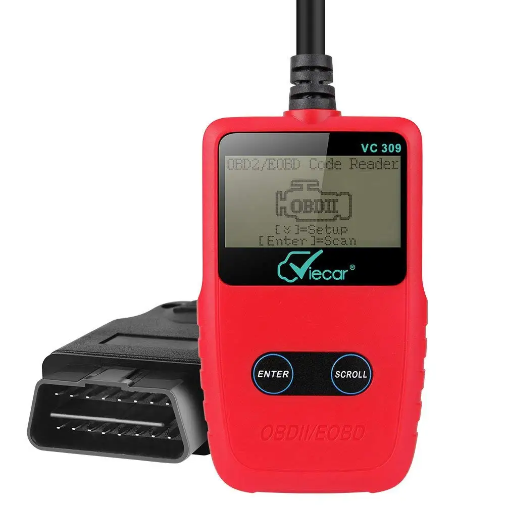 OBD2 инструмент диагностики C01 считыватель кода obdii сканирования для двигателя