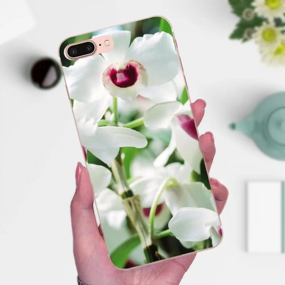 Цветок белая Орхидея Diy роскошный высококачественный для LG Nexus 5 5X G2 G3 mini spirit G4 G5 G6 K4