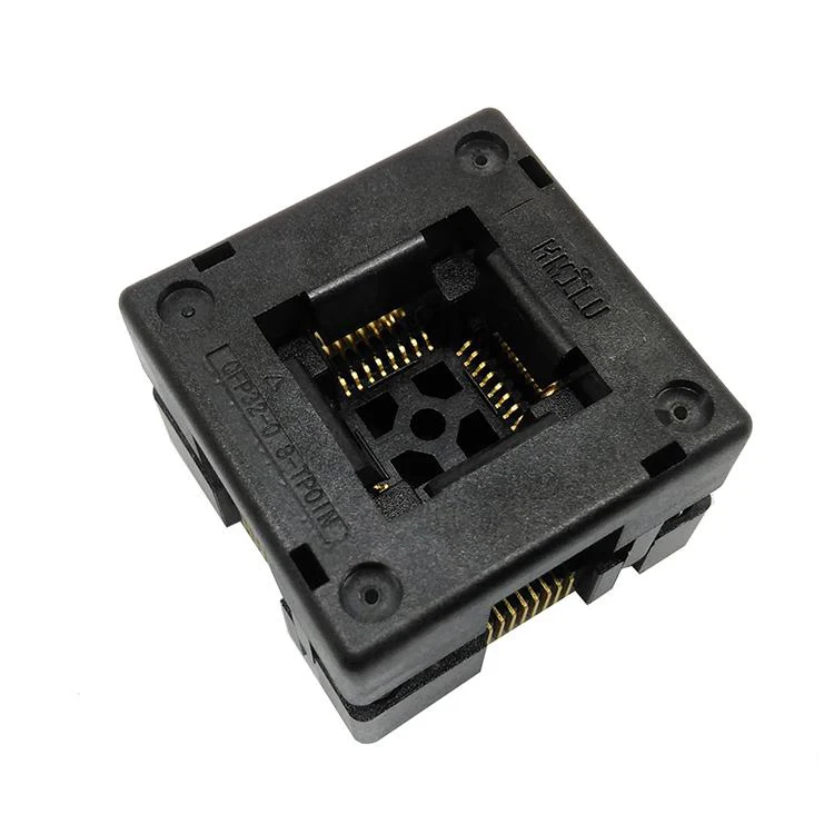 QFP32 LQFP32 TQFP32 IC51 0324 1498 запись в гнездо шаг 0 8 мм IC Размер корпуса 7x7 Открытый Топ