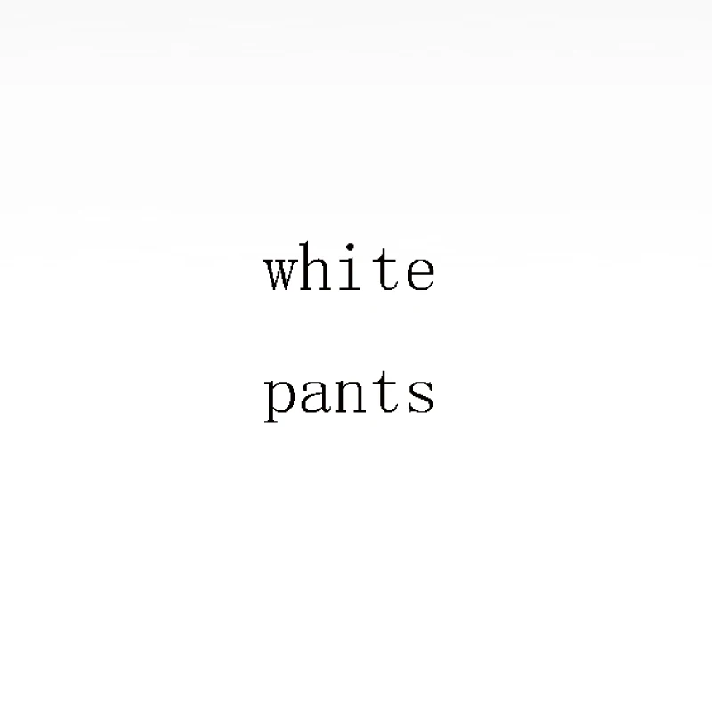 white pants Для женщин тонкий Стиль медицинская Униформа(вы можете выбрать нужный вариант, Регулируемая посадка на талии; рубашку или парой Талия на резинке брюки или целый набор - Цвет: white pants