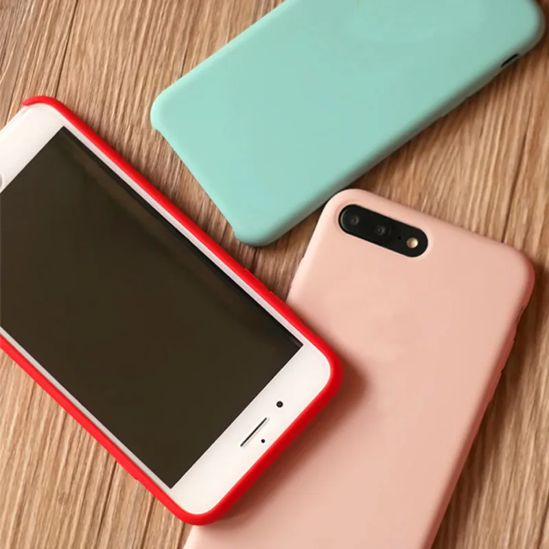 EPEVA оригинальный логотип силиконовый чехол для iphone X XR 7 8 Plus Жидкий iPhone XS MAX 6 6S plus 5 5S