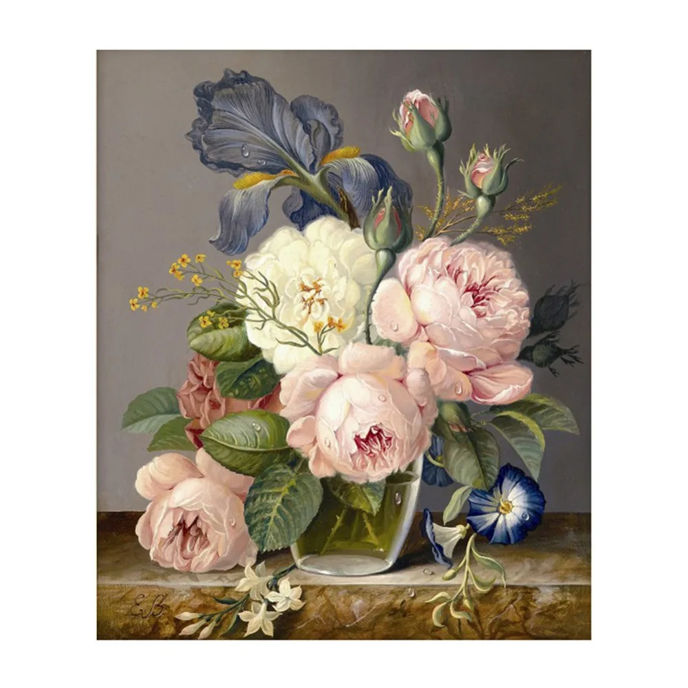 5D красивый пион узор Павлин Вышивка Сделай Сам Алмазная картина хороший мозаика