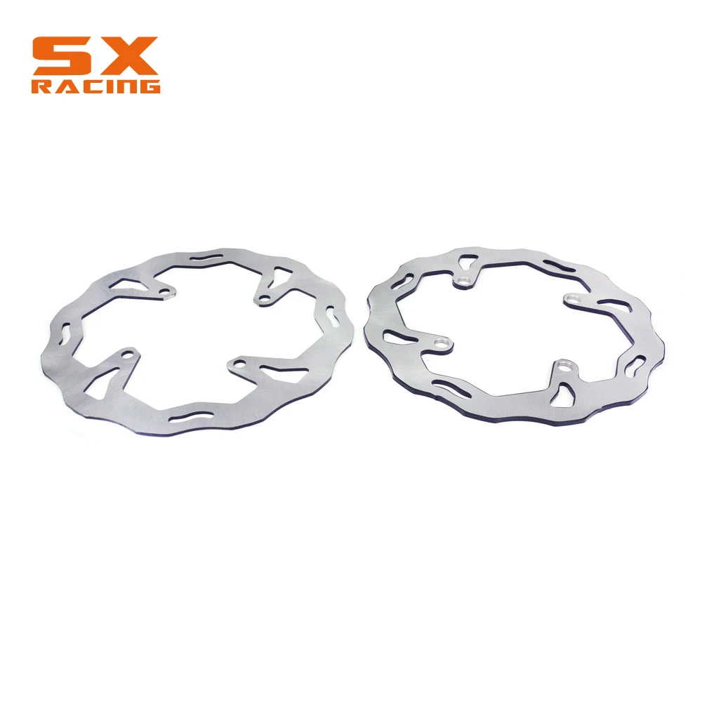 

Motorcycle Front Rear Brake Disc Rotor For KAWASAKI KX125 KX250 2006-2008 KX250F KX450F 2006-2014 KLX450R 2008-2015