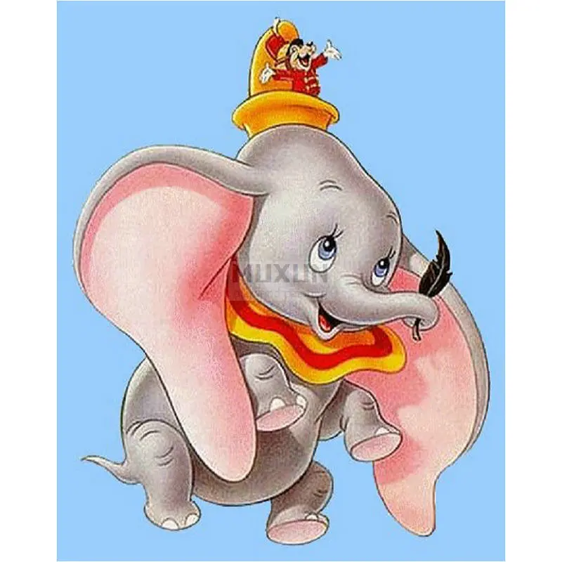 5D DIY алмаз для алмазной вышивки Картина крестиком Dumbo картина из стразов декоративное домашнее Вышивание