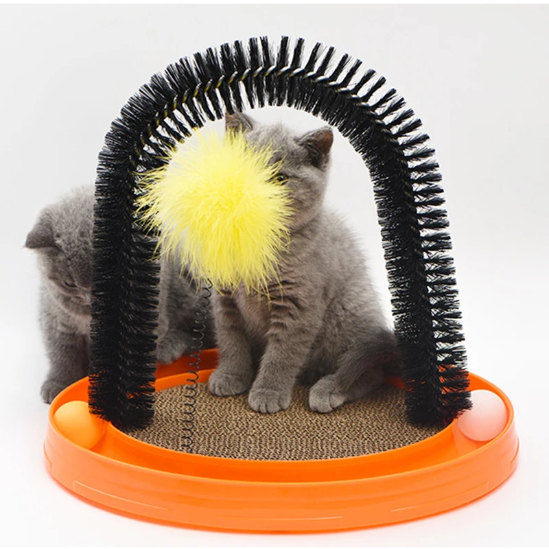 Щетка-Расческа SMARTPET для кошек пластиковая щетка ухода за кошками | Дом и сад