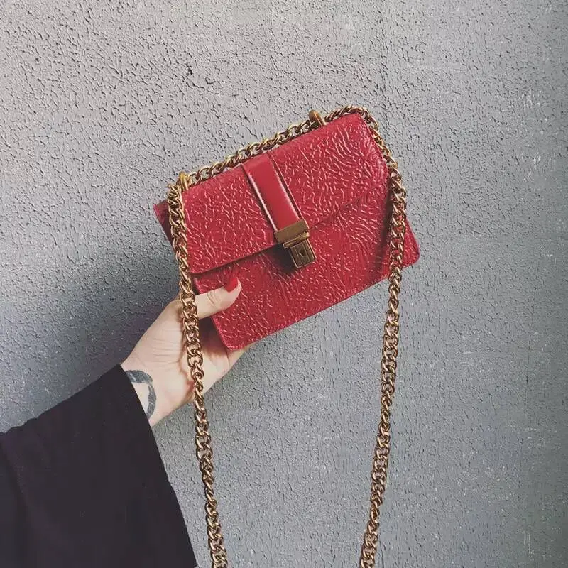 2019New European New Type Baitao Super-Fire Inclined new Bag Single Shoulder Chain Small Square Women | Багаж и сумки