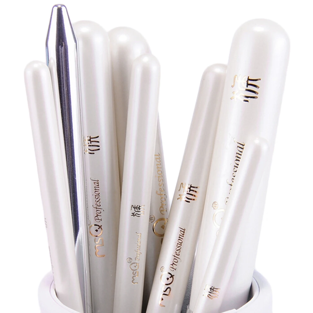 Высокое качество 8 штук MSQ бамбуковые ручки кисти для макияжа Тени век основа тени