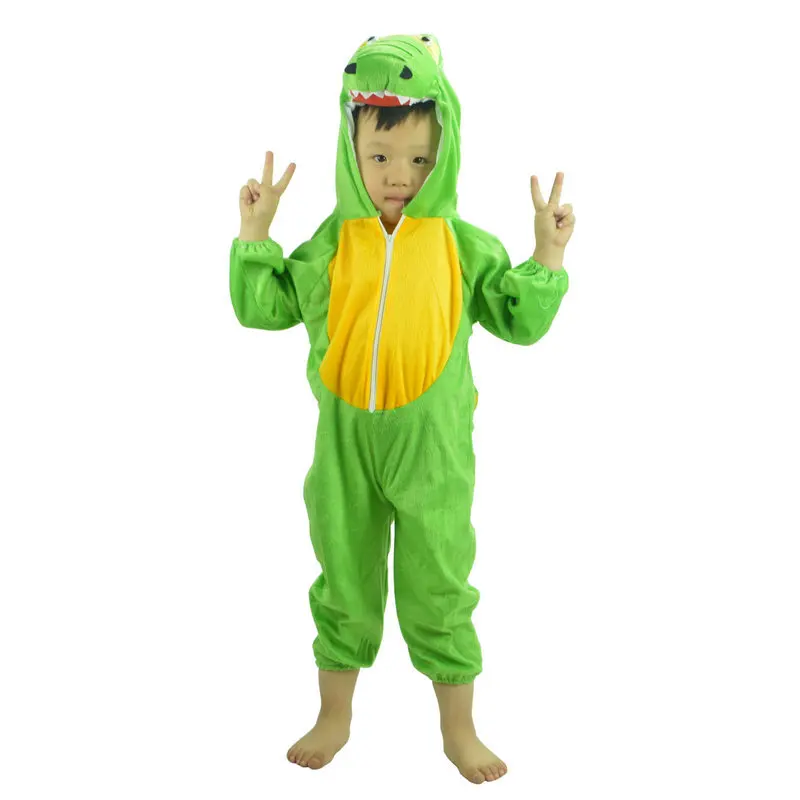 Children's Crocodile Costumes Halloween Cosplay Activity Show Animal Dinosaur Dance For Girls Boys | Детская одежда и обувь