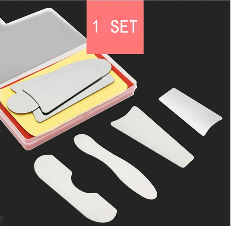 4pcs/set Dental Orthodontic Intraoral Photographic Reflector Mirror 2 Sided Stainless Steel Dentistry Material Dentist Tools