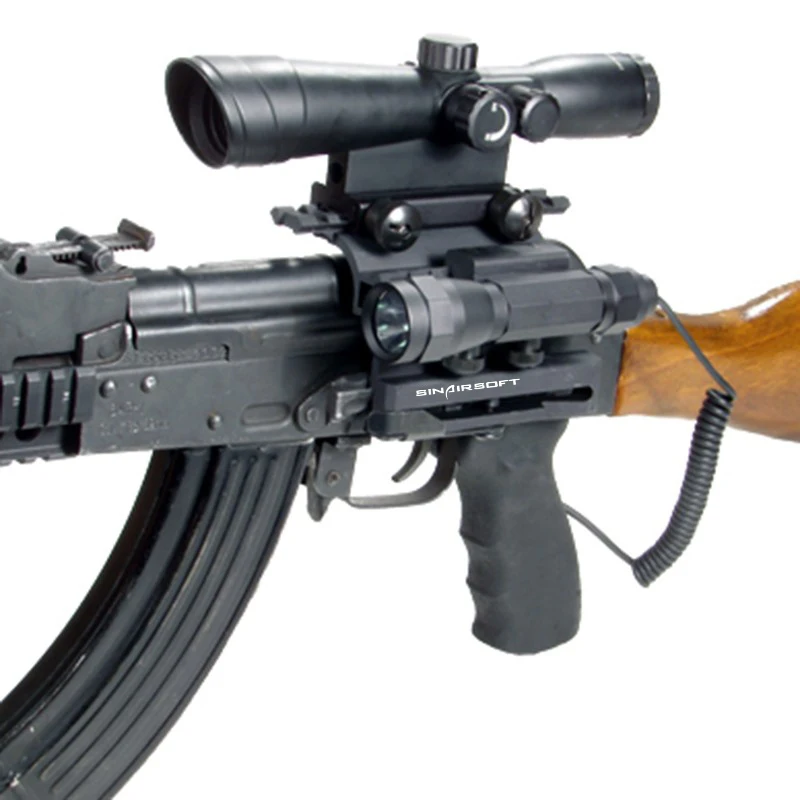Sinairsoft Quick Release AK 47/74 Пикатинни Уивер рельсы АК серии QD двойной Сторона Сфера Гора AIRSOFT Интимные аксессуары MNT-978
