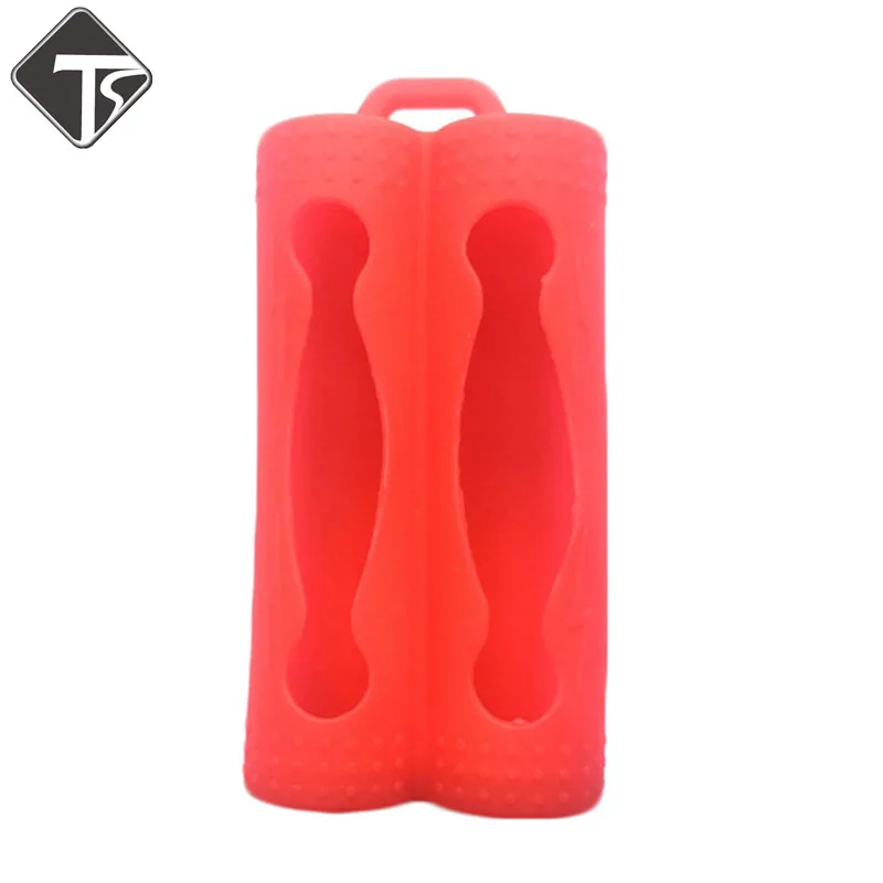 

1PC 18650 Battery Silicone Cases Protective Covers Colorful Soft Rubber Skin for 2 pcs 18650 Battery