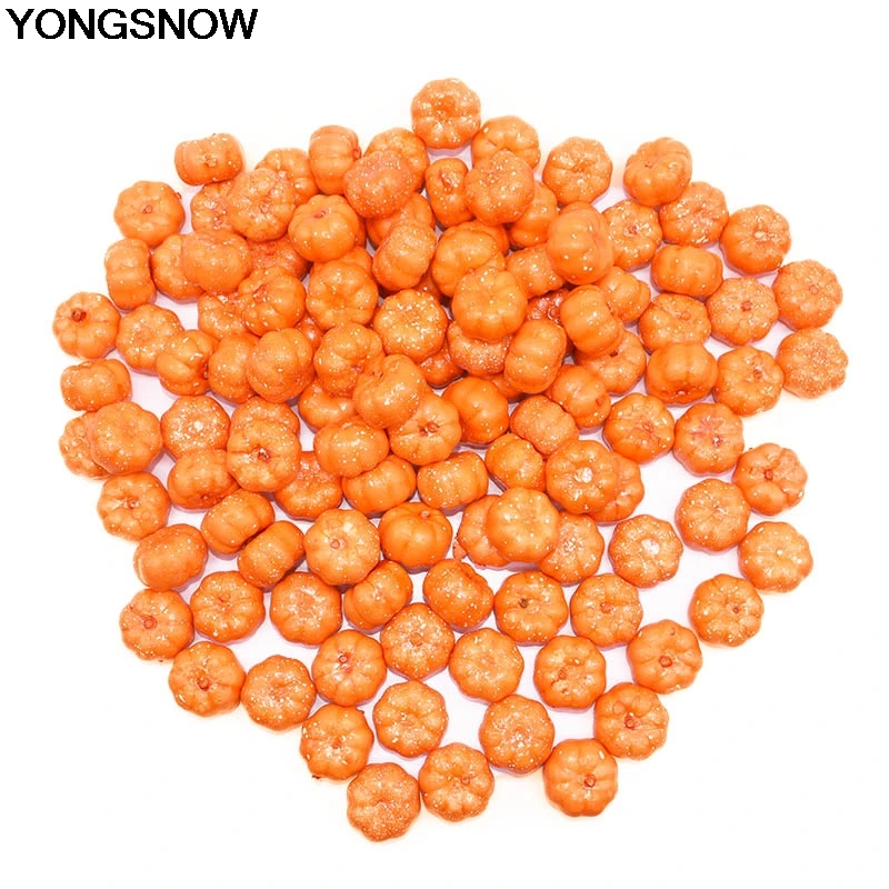YONGSNOW 25/50 шт Мини Поддельные овощей моделирование Хэллоуин Искусственные тыквы для рукоделия дома свадьба день рождения свадебное украшение