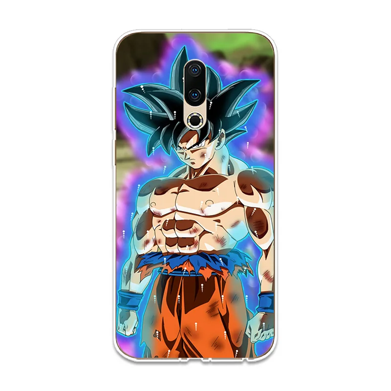 Dragon Ball Super Silicone Phone Case Couqe Fundas For Meizu 15 16 Lite Plus 16X Note 8 Pro 6 7 X8 U10 U20 Shell Soft Cover |