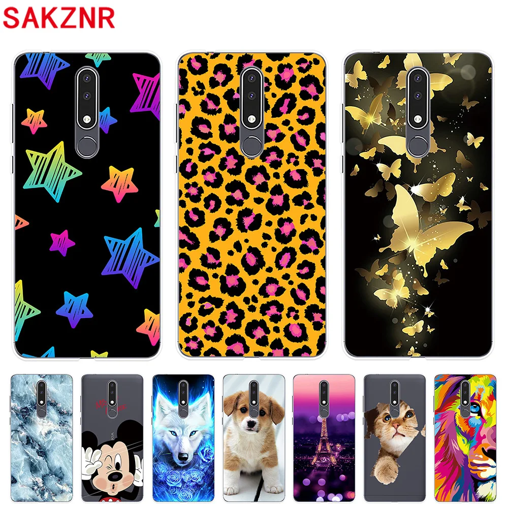 Case for Nokia 3.1 Plus 6.0&quot Cover Silicone For Tpu Fundas Soft Phone |