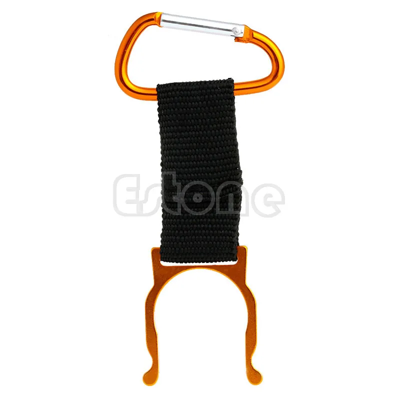 

1/5pc Nice Carabiner Water Bottle Buckle Hook Holder Clip For Camping Hiking Traveling