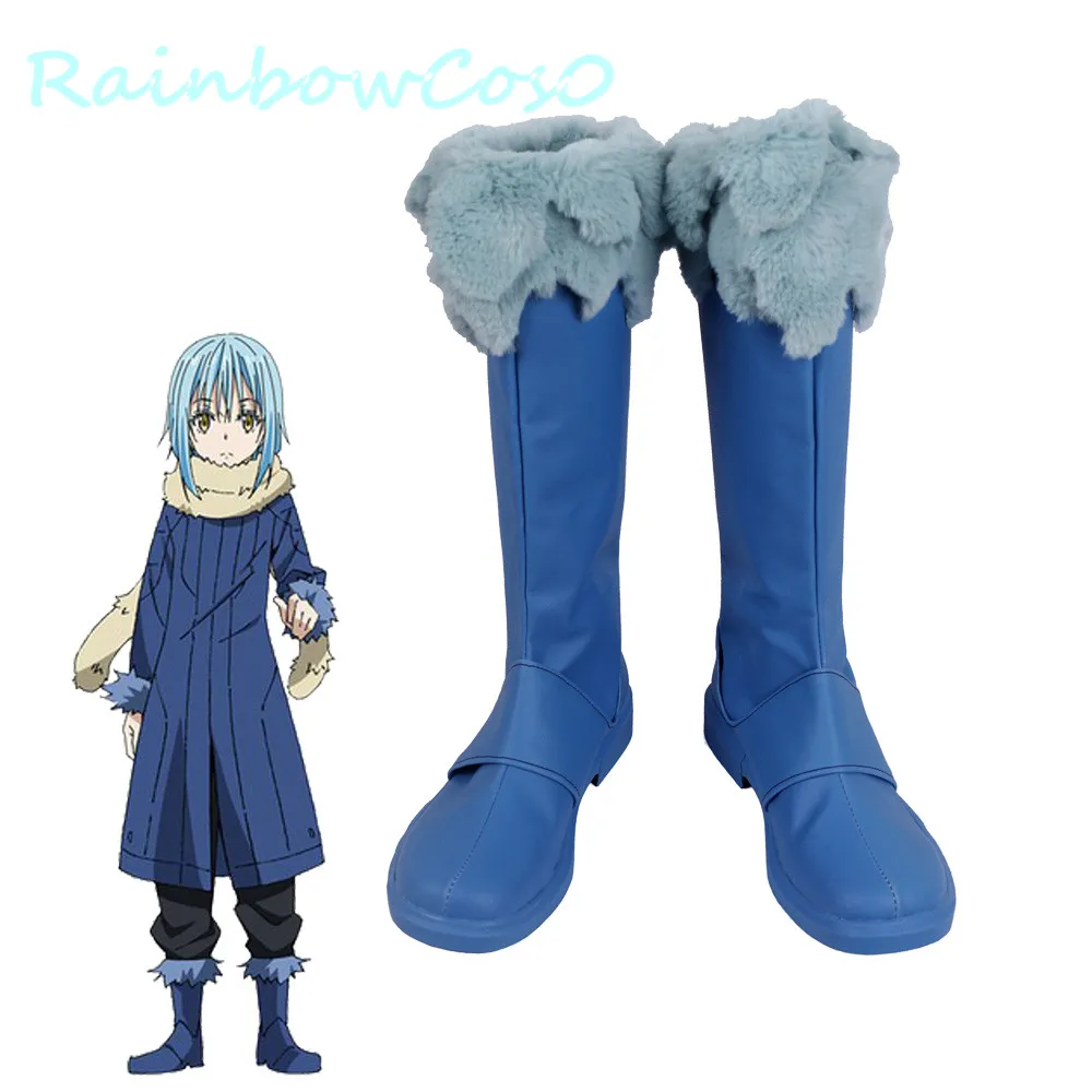 That Time I Got Reincarnated As A Slime Tensei Shitara Suraimu Datta Ken Rimuru Обувь для косплея Сапоги RainbowCos0