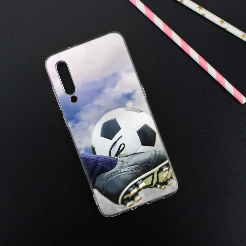 Силиконовый чехол для футбольного мяча Xiaomi Pocophone F1 9T 9 9SE 8 A2 Lite A1 Mix3 Redmi K20 7A Note 4 4X 5 6 7
