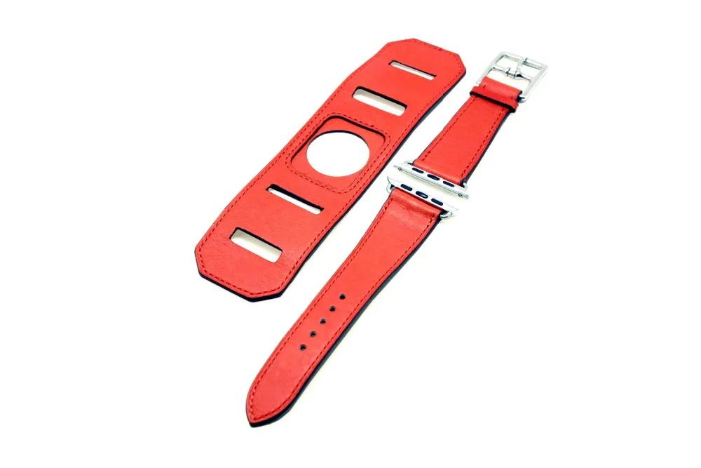 Браслет на запястье для Apple Watch, кожаный ремешок, 42 мм, 38 мм, 40 мм, 44 мм, браслет для iWatch, ремешок серии 5, 4, 3, 2, 1