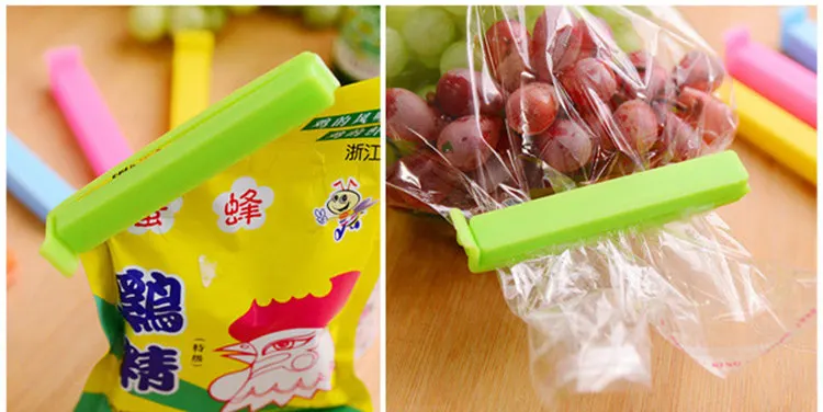 Кухня зажим для пищевых продуктов чай еда мешок молочный порошок пластиковый пакет Уплотнение Клип труба бытовой свежий влагостойкие клип
