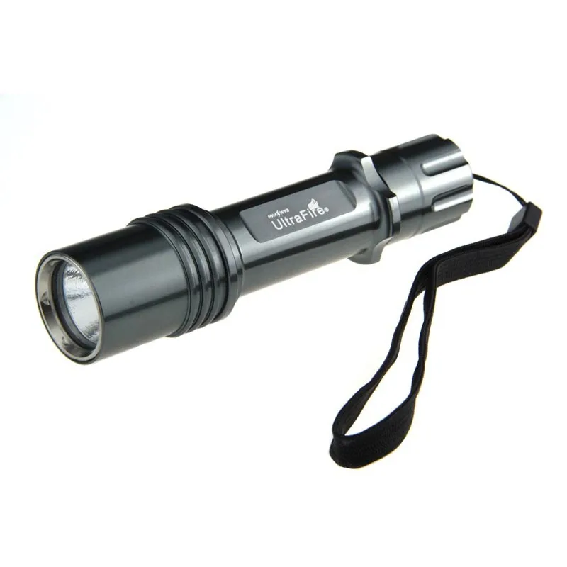 Светодиодный фонарик Ultrafire CREE XML-T6 5 режимов ручной 18650 зарядное устройство для